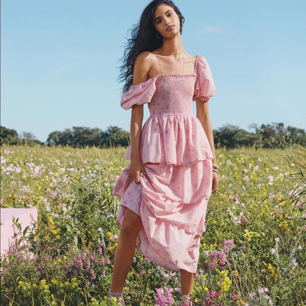 LoveShackFancy x Target Simone Smock Dress Size M